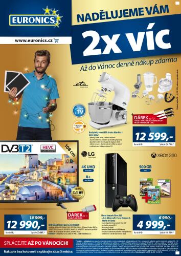 Euronics Vám naděluje 2x víc!