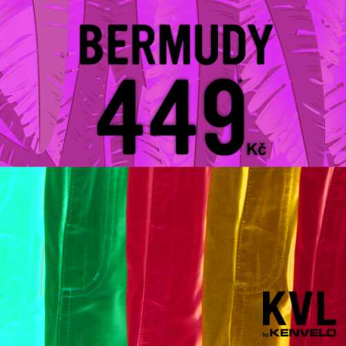 KENVELO - Bermudy 449 Kč