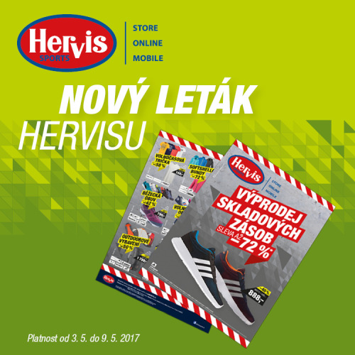 HERVIS - výprodej skladových zásob