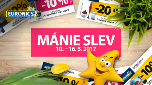 Mánie slev v EURONICS!