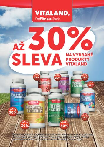 VITALAND - červnové slevy