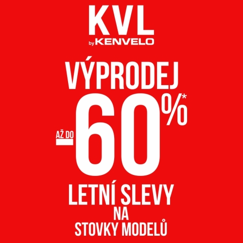 KENVELO -  Až 60% Letní slevy na stovky modelů