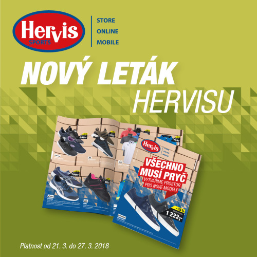 HERVIS - nový leták